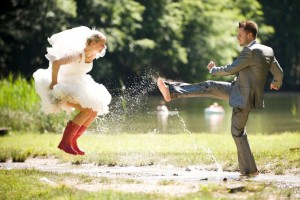 casamento com chuva